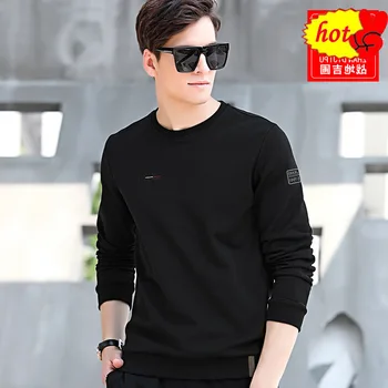 

Sweaters Men Solid Pullover Slim Male New Sweater Autumn Spring Casual Mens Knitwear Clothes O Neck Blue Black Gray