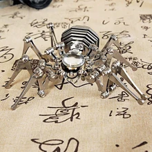 Montre en métal et acier inoxydable, modèle SMG Punk araignée, calendrier de l'avent, jouets artisanaux pour garçons, Kit de bricolage pour enfants, Arts 
