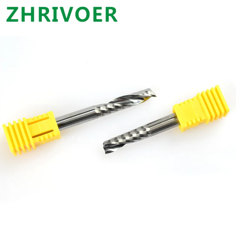 1pcs 6mm end milling cutter single edge spiral milling cutter metric high speed steel end milling cutter