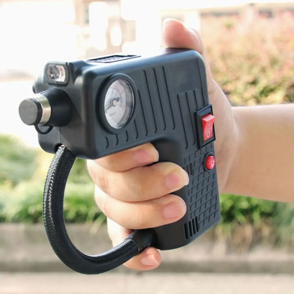 12V Digital Smart Car Air Compressor Pump Portable Handheld Car Tire Inflator Electric Air Pump Repair Tool Accessories