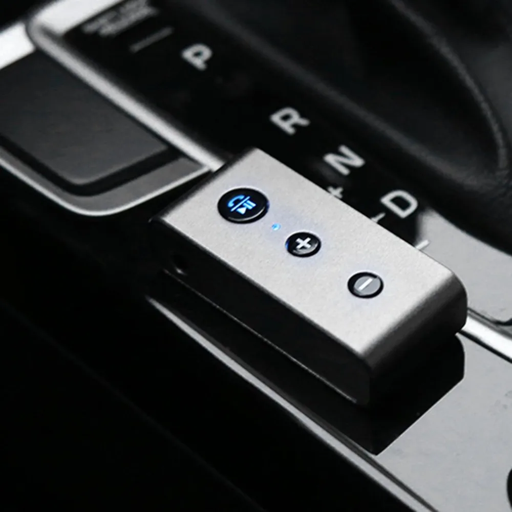 Bluetooth автомобильный комплект громкой связи 3,5 мм Aux аудио приемник адаптер беспроводной музыкальный приемник A2DP стерео Поддержка TF автомобильный адаптер