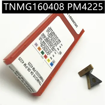 

10PCS TNMG160408 PM4225 Carbide Insert Turning Tool Turning Milling Cutter CNC Cutting Tool Slot Cutting TNMG 160408 PM 4225