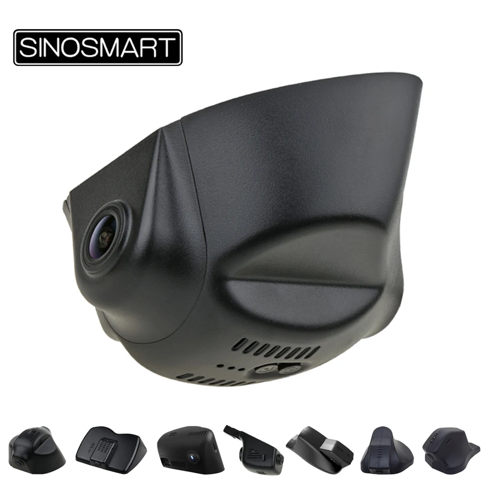 SINOSMART Novatek 96672 автомобильный WiFi DVR камера для Jeep Grand Cherokee Patriot Compass Renegade управление