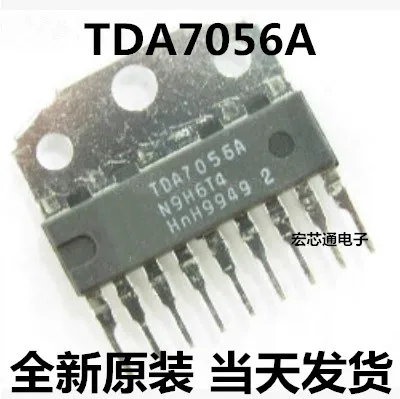 

1PCS-10pcs/lot TDA7056A TDA7056 ZIP-9 Mono audio output amplifier