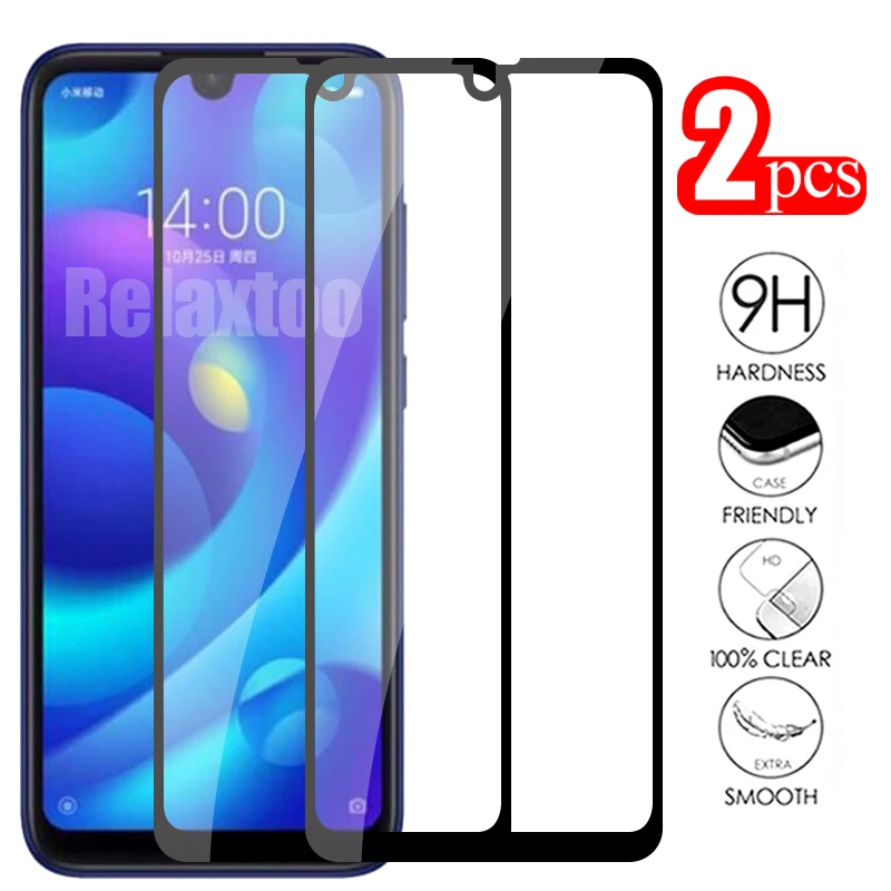 

2pcs protective glass For xiaomi mi play tempered glass on xiomi xiami miplay safety Glas For xiaomi play screen protector Film