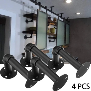 

Hardware Shelf Bracket Industrial Pipe Retro Rustic Home DIY Decor Iron Storage Holder Thickened Wall Mount Bookshelves Kitchen