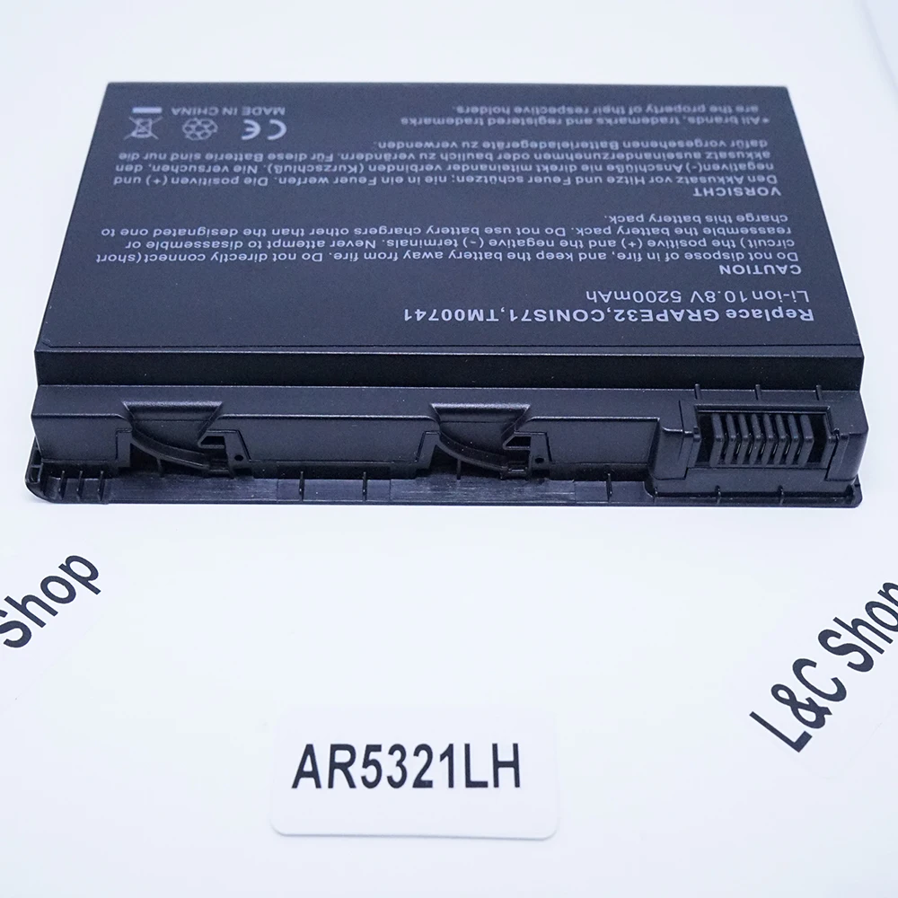 Тетрадь Аккумуляторный блок для ноутбука Замена для acer TravelMate 7520-6A2G25Mi 7520-7A1G12Mi 7520-7A2G16Mi 7520-7A2G25Mi