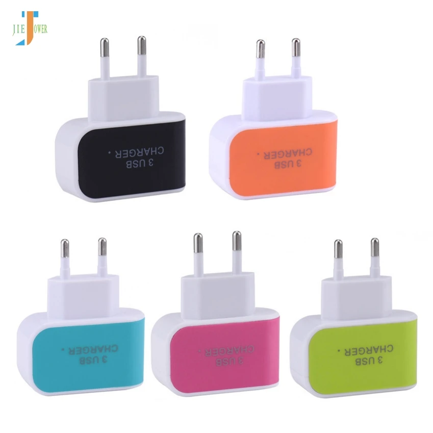 300 шт./лот для IPhone huawei htc samsung LG US/ЕС вилка универсальная 3.1A 5V тройной USB 3 порта настенное домашнее зарядное устройство переменного тока для путешествий адаптер