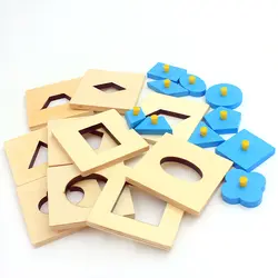 Home Edition математические игрушки деревянная геометрическая форма набор вставок/10 синий раннего детского образования Дошкольное обучение