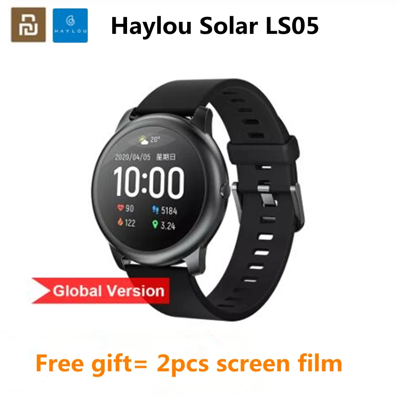 Новая английская версия Haylou Solar LS05 Смарт часы IP68 водонепроницаемый монитор