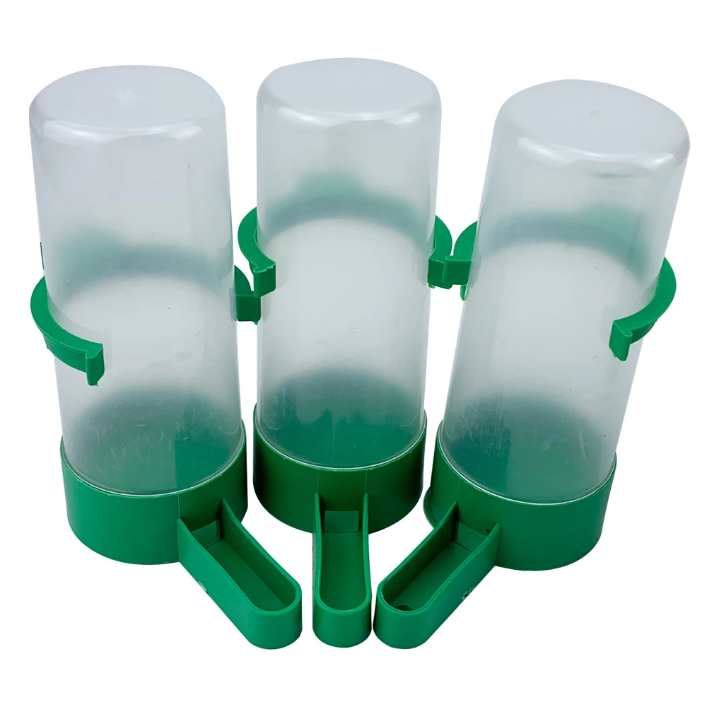 Bird Feeder Parrot Feeder Bird Water Drinker Pet Water Feeder Bird Supplies 1pcs Bird Water Drinker Feeder Automatic Drinking Fountain Pet Parrot Cage Bottle Drinking Cup Bowls Dispenser