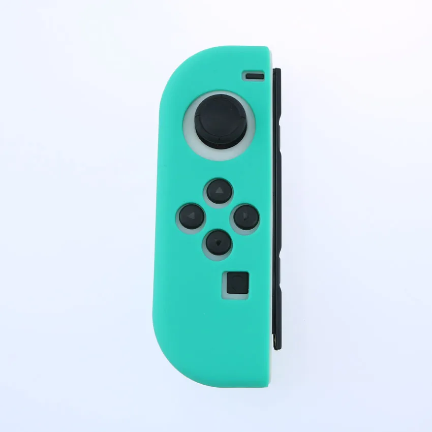 ChengHaoRan левый и правый мягкий силиконовый резиновый кожаный чехол для nintendo Switch NX NS Joy-Con контроллер - Цвет: D1