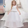 New 2022 Girls'Back Hollow Flower Dress Flower Boy High-end Wedding Dress Elegant Girls' Flower-lace Banquet Dress ► Photo 2/6