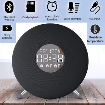 

S6 Portable bluetooth Speaker Shock Resistance with Bass Wireless Bluetooth TF Card Loudspeakers MP3 Player Built-in mic