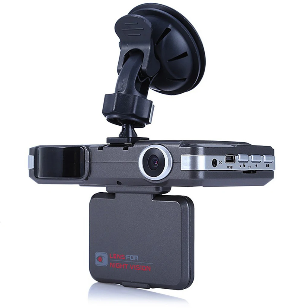 2 в 1 Авто DVR Dash Cam Видео Детектор скорости/Автомобильная камера GPS парковочный рекордер мини видеорегистратор 2," видеокамера
