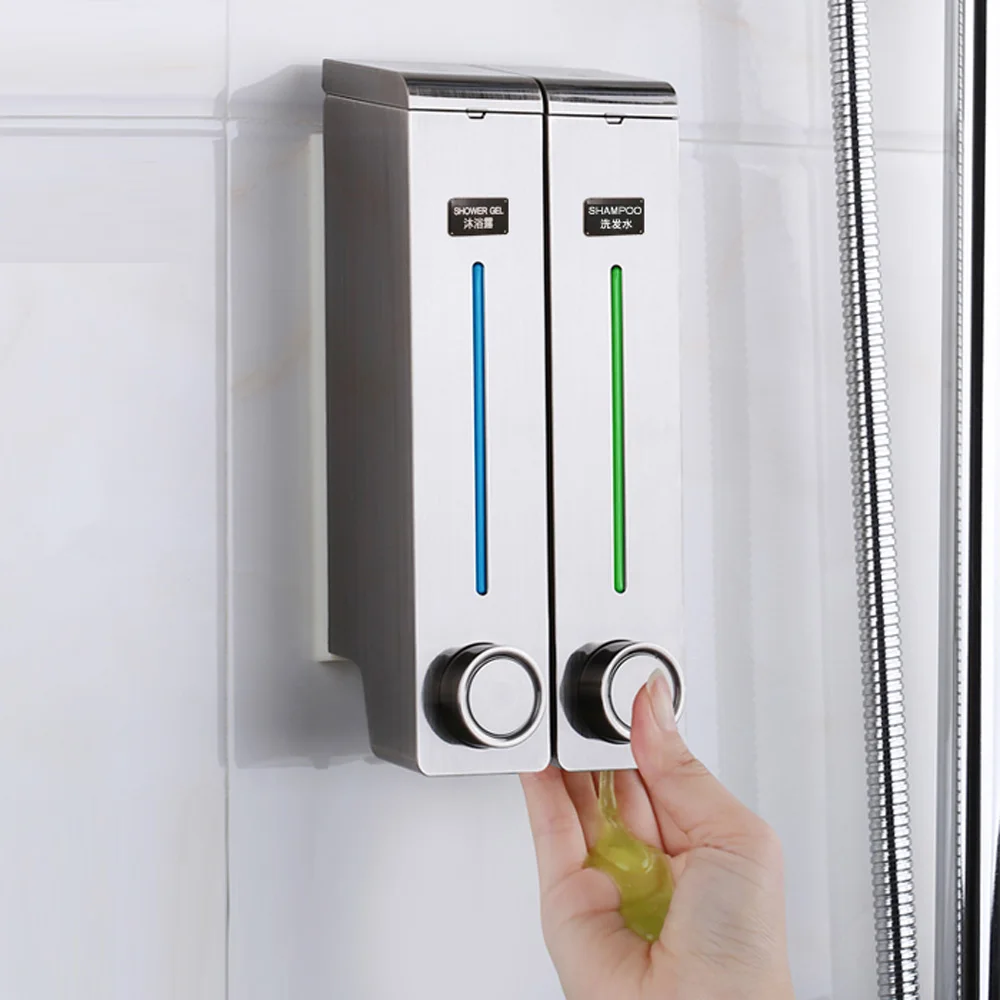 

YOOAP 305ml Liquid Soap Dispensers Bath Shampoo Hand Soap Dispenser General Pressure Wall-mounted Bathroom Washbasin Kitchen
