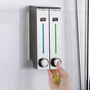

YOOAP 305ml Liquid Soap Dispensers Bath Shampoo Hand Soap Dispenser General Pressure Wall-mounted Bathroom Washbasin Kitchen