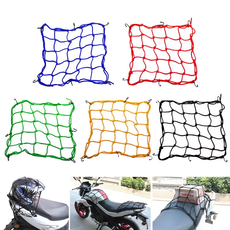 

Universal Motorbike Helmet Mesh Storage Fuel Tank Mesh Net