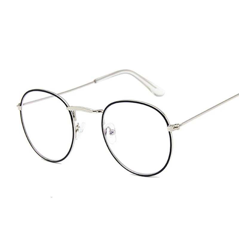 de gafas transparentes de rayos redondos para y mujer, gafas falsas ópticas para miopía, monturas de gafas para mujer - AliExpress Accesorios para la ropa