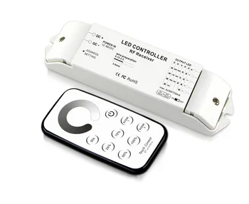 

T1+R4-CC 4 channels 433mhz rf wireless LED dimmer ceiling light touch sensor screen led strip dimmer controller