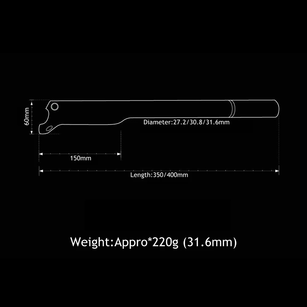 TOMTOU дорожный велосипед 3k карбоновый Aero Подседельный штырь для горного