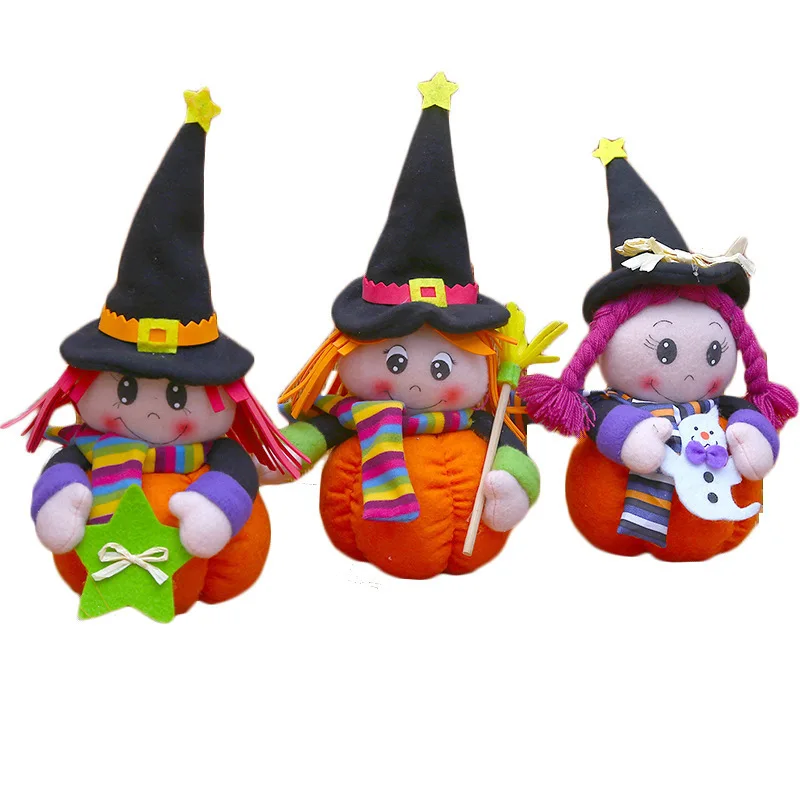 Halloween fun party plush toy doll cute pumpkin doll doll doll funny doll doll