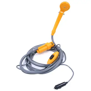 

Car Washer 12V 3A DC Portable 5M Car Shower Washer Set Electric Pump Outdoor Camping Car Wash Travel Cleaning Tool