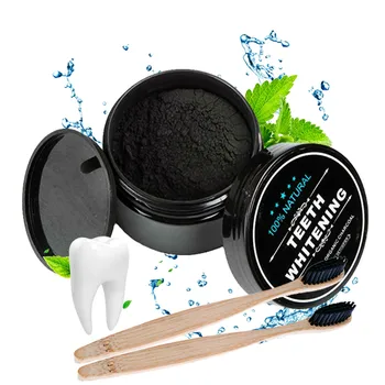 

OSHIONER 30g Teeth Whitening Oral Care Charcoal Powder Natural Activated Charcoal Teeth Whitener Powder Oral Hygiene
