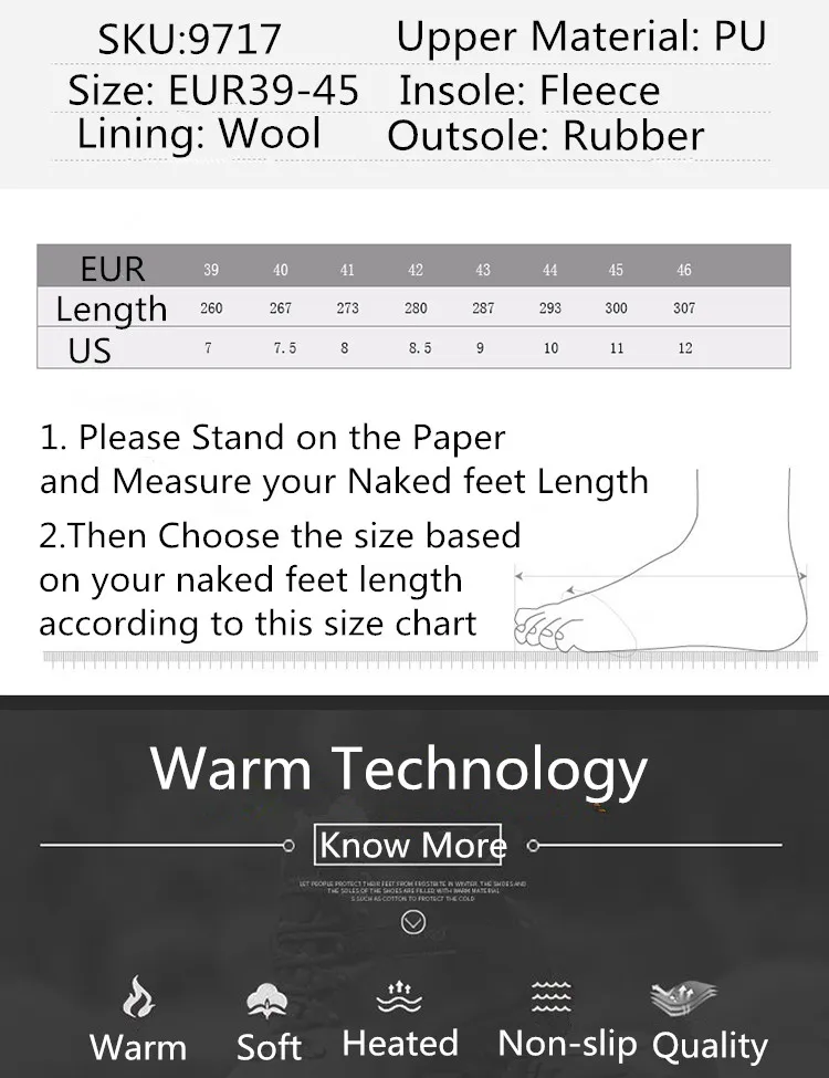 TANTU Men's High-cut Waterproof Military Tactial Boots Leather Warm Fleece Winter Sneakers Snow Boots Non-slip Hiking Shoes