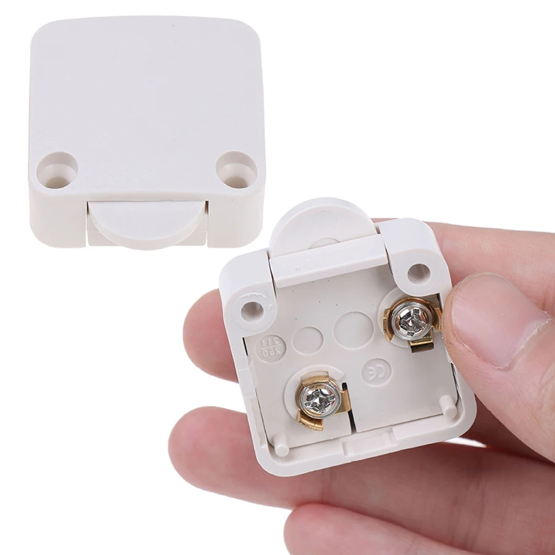 

202A Automatic Reset Switch Wardrobe Cabinet Light Switch Door Control Switch For Home Furniture Cabinet Cupboard Light Switch