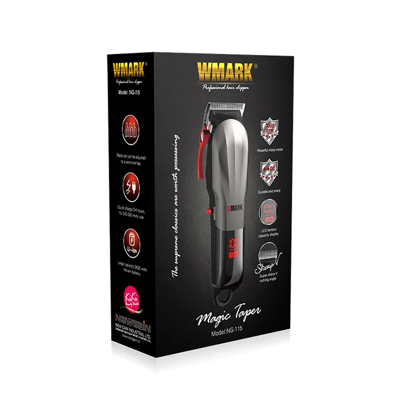 Rechargeable Hair Clipper Cord & cordless Hair Trimmer With LED Battery Display Cutter hair clipper,hair trimmer