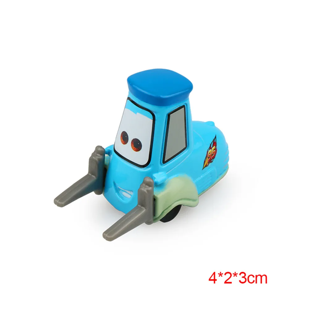 Disney Pixar Cars 2 3 Lightning McQueen Forklift Guido Luigo 1 55 Diecast Alloy Car Model 3