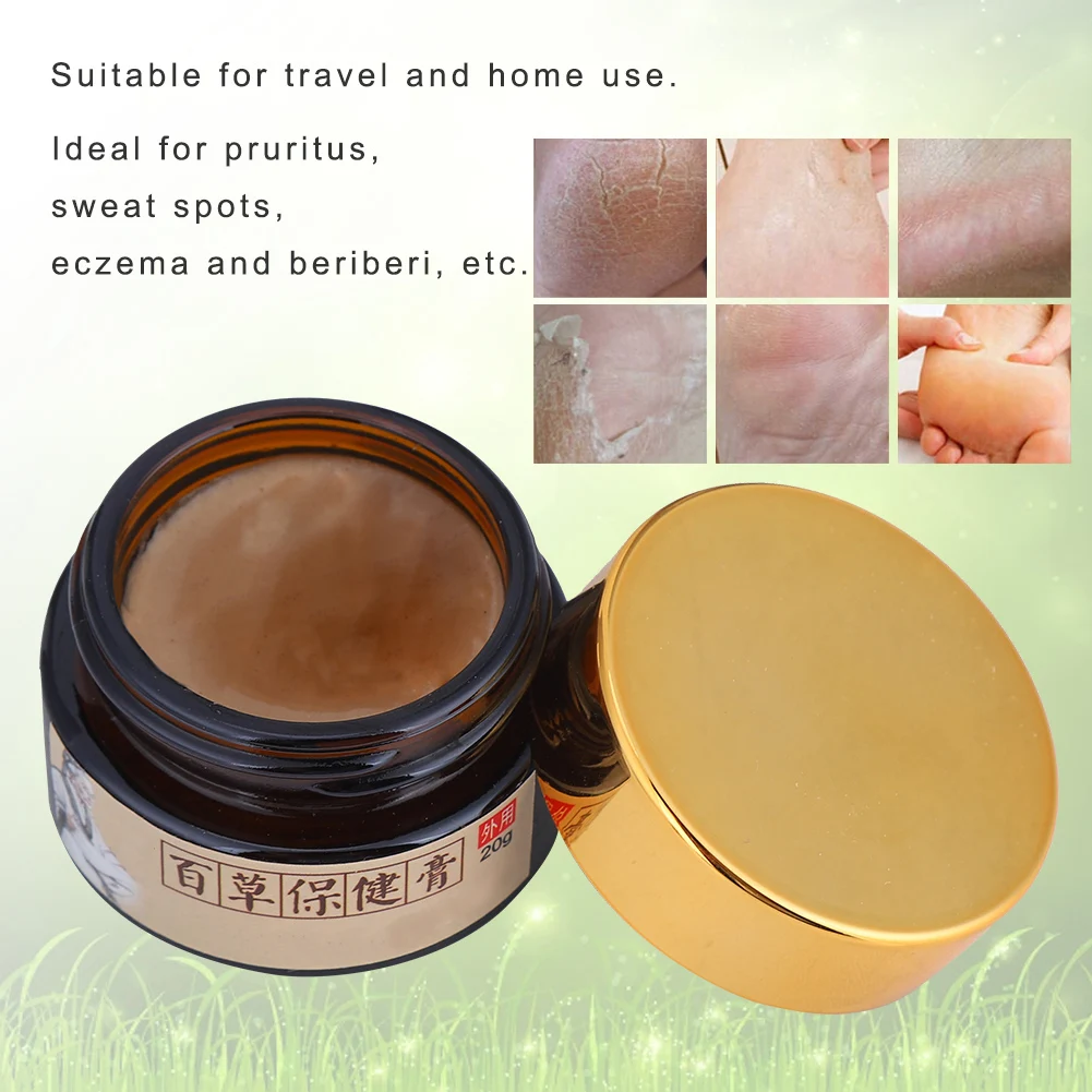 Традиционный китайский крем для устранения запаха ног 20 г против трещин и