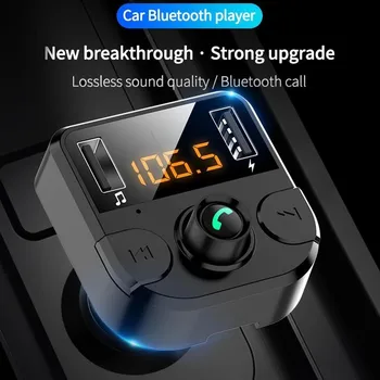 

2020 new Bluetooth Car FM Transmitter MP3 Player Hands Free Radio Adapter Kit