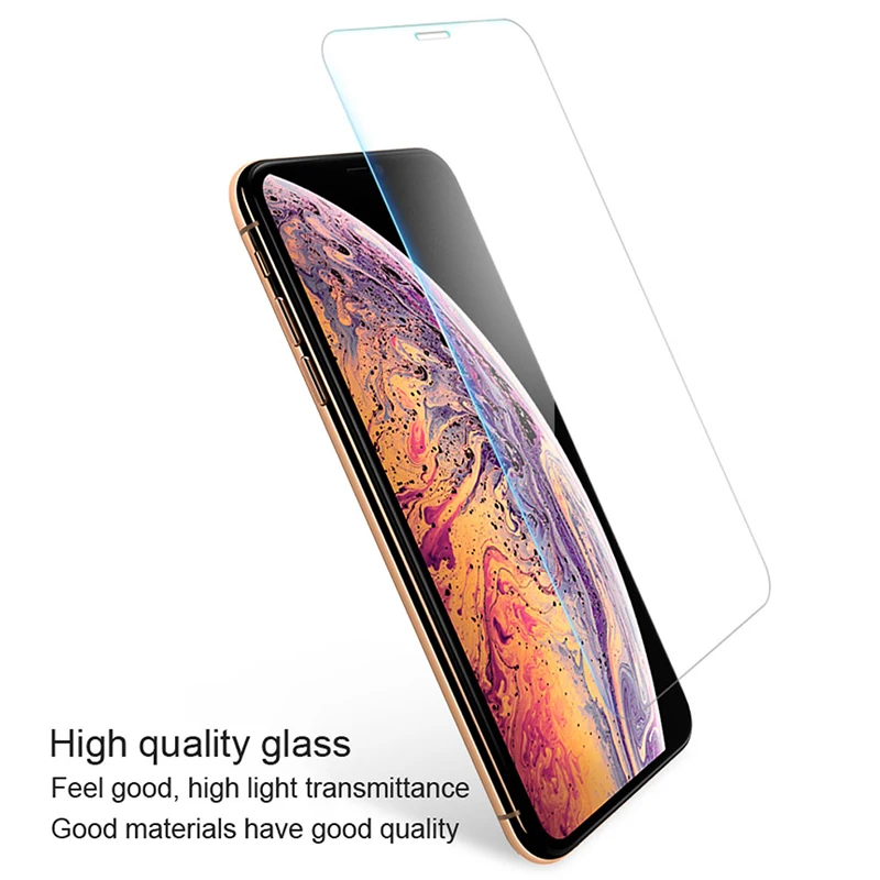Закаленное стекло для iPhone 7, 8, 6, 6S Plus, X, XS, XR, 5, 4, жесткое прозрачное защитное стекло 9H HD для iPhone 11, 11Pro, защита экрана