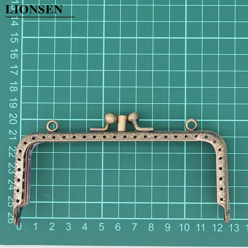 10pcs Double layer DIY Metal Frame Purse for Clutch Coins Bag Handle Kiss Clasp Lock Accessories For Bag 8.5/10.5/12.5/15/18