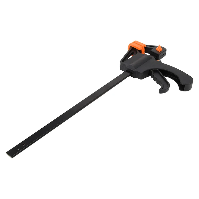 

12 Inch Wood-Working Bar Clamp Quick Ratchet Release Speed Squeeze DIY Hand Tool