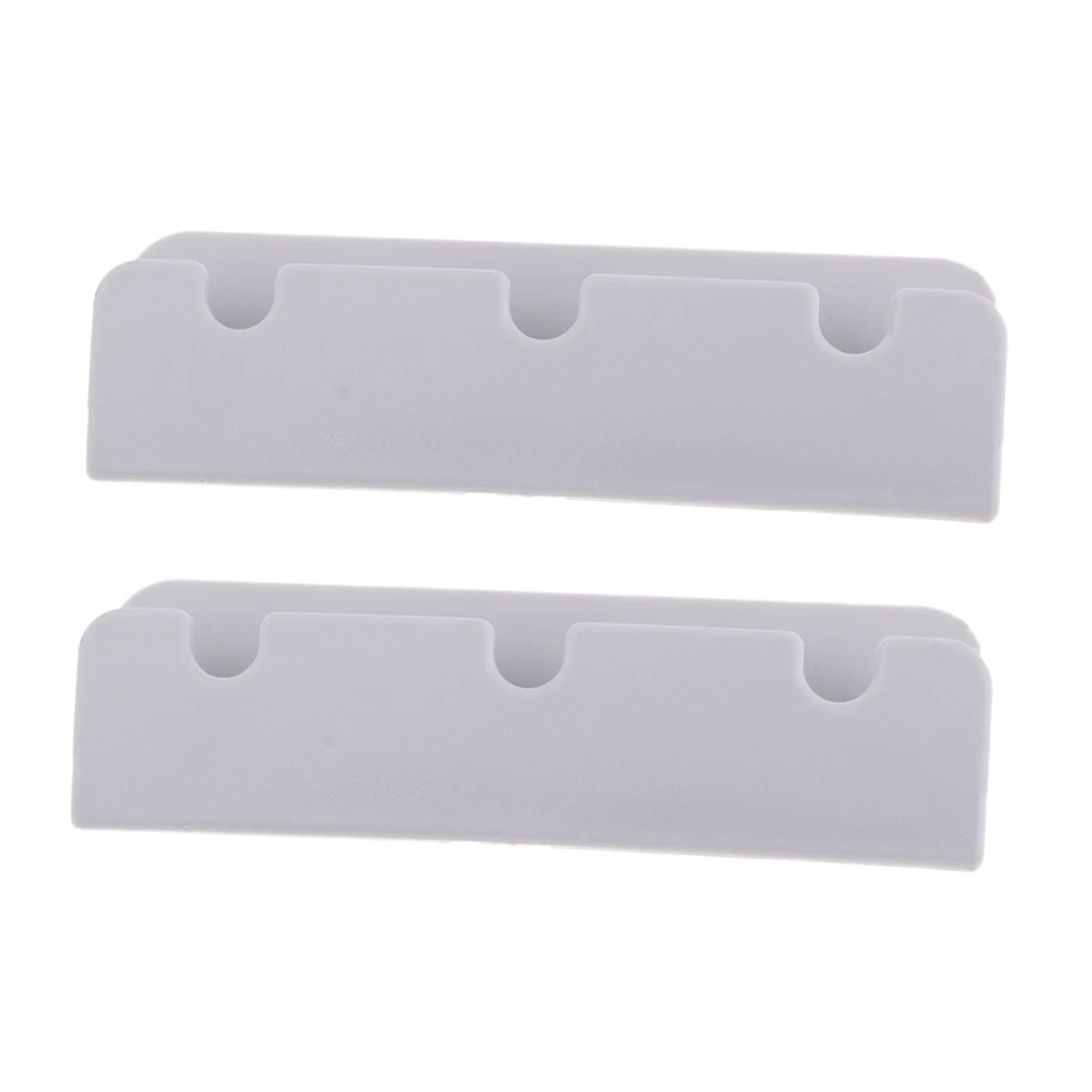 2x PVC Boat Seat Hook Clips Mountings for Dinghy Yacht Kayak Fishing Boat