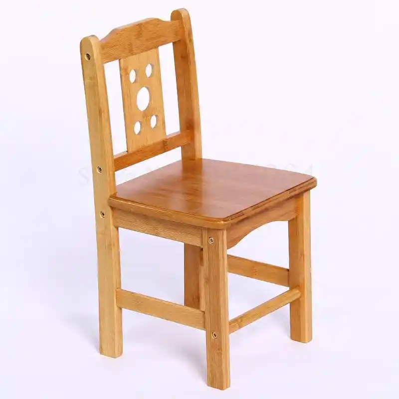 small wooden childs chair