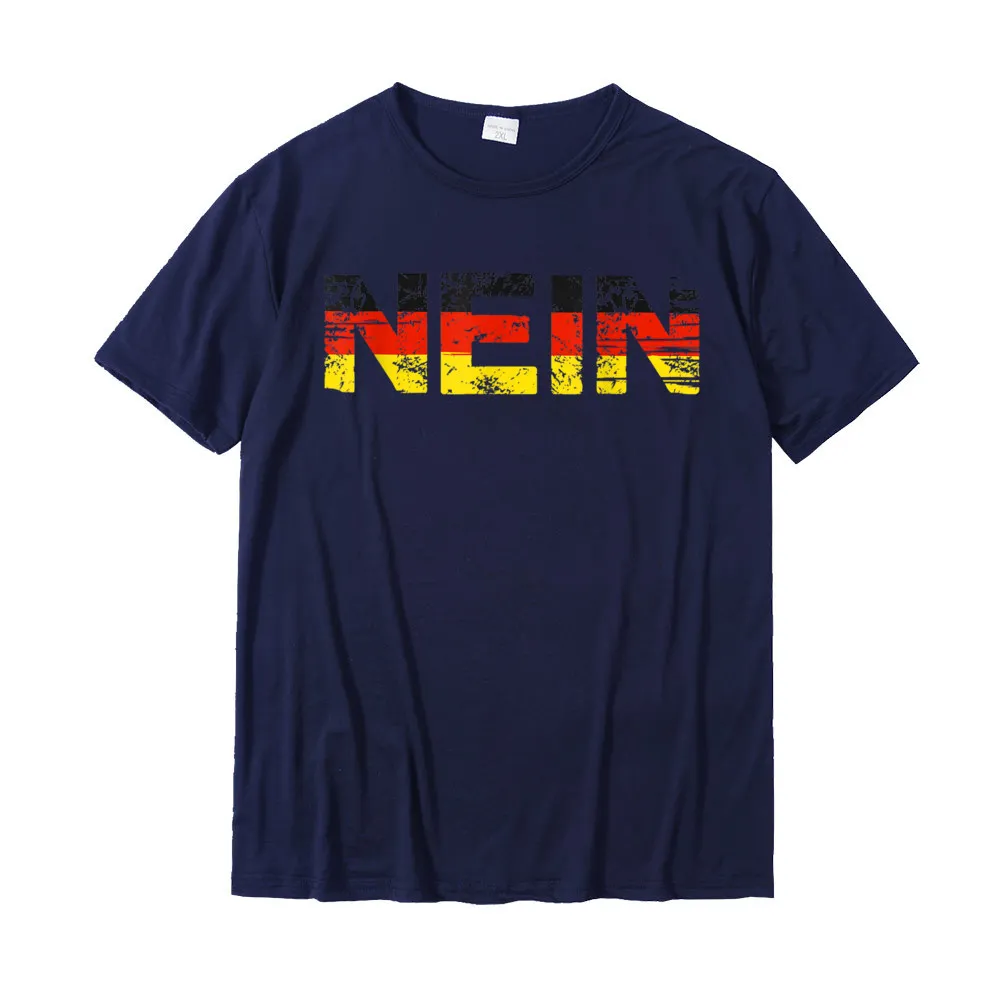 3D Printed Tops Shirt Latest O-Neck Fashionable Short Sleeve 100% Cotton Men T-Shirt Slim Fit Tops & Tees Top Quality Germany nein Funny German Oktoberfest apparel T-Shirt__19246 navy