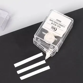 

Simple and Transparent Correction tape 6m Student Stationery transparent Correction Tape Supplies and Simple Office Z3I1