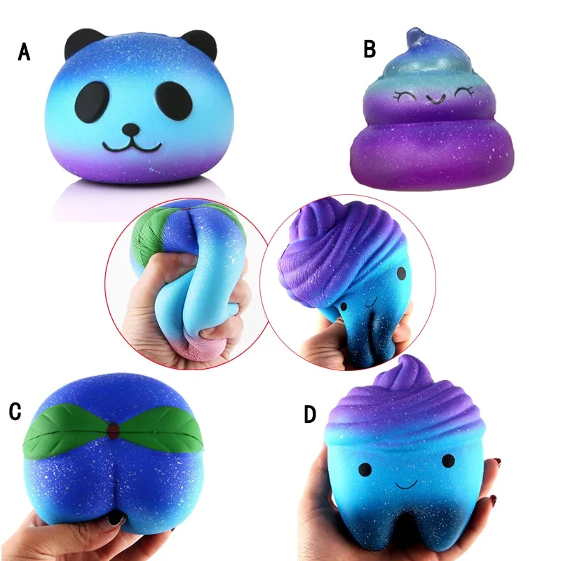 Hilittlekids Новинка для маленьких детей медленно поднимающиеся мягкие шармы игрушки Дети снятие стресса мультфильм декомпрессионные игрушки