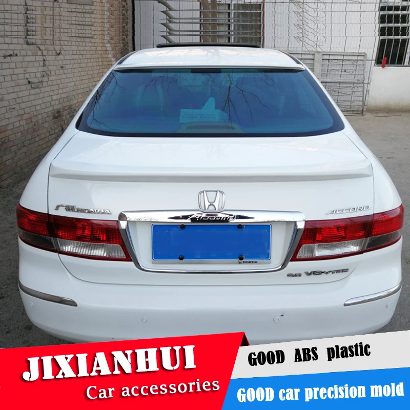 Для Accord спойлер 2003-2005 Honda YCYBK Спойлер ABS пластик Материал заднее крыло автомобиля
