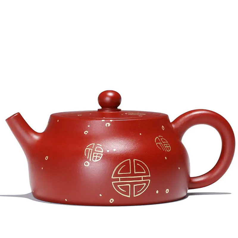 1 Исин Zisha чайник шахты Dahongpao чайник кунг-фу посуда для напитков - Цвет: 1