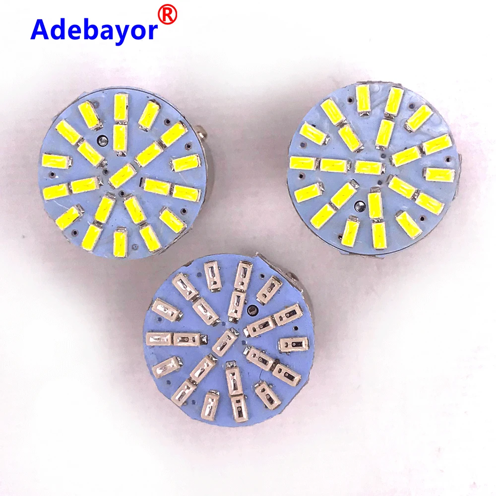 1157 BAY15D P21W 3014 22 SMD LED  ȣ, 극ũ  , ڵ Ĺ  , DC 12V 24V, 100 