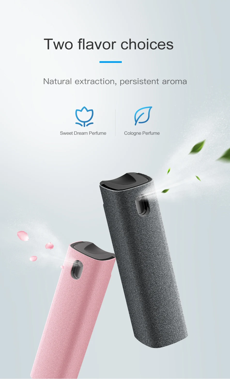 BASEUS Screen Cleaner Spray Bottle and Wipe Cloth 2 in 1 Portable Phone