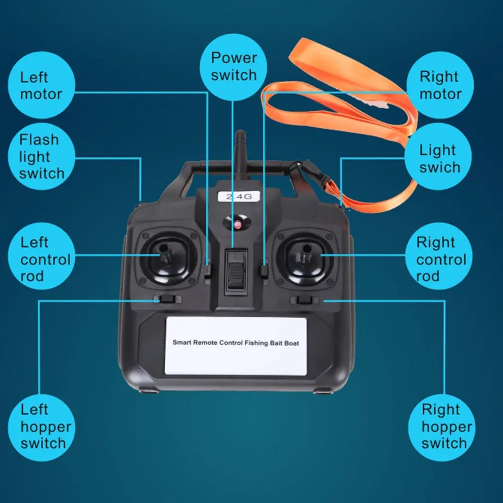 D11 Smart RC Bait Boat Toys Dual Motor Fish Finder Ship Boat Remote Control 500m Fishing Boats Speedboat Fishing Tool