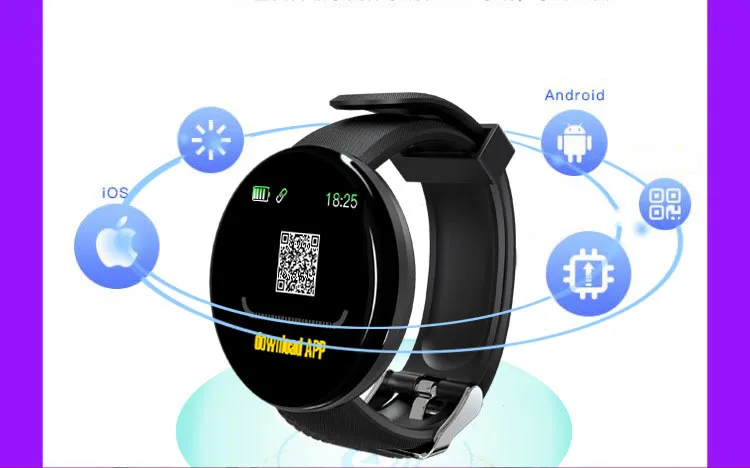 Z40 D18 Smart Watch Men Women Blood Pressure Smartwatch Sports Tracker Pedometer Smart Watches For Android IOS A2 Dropshipping