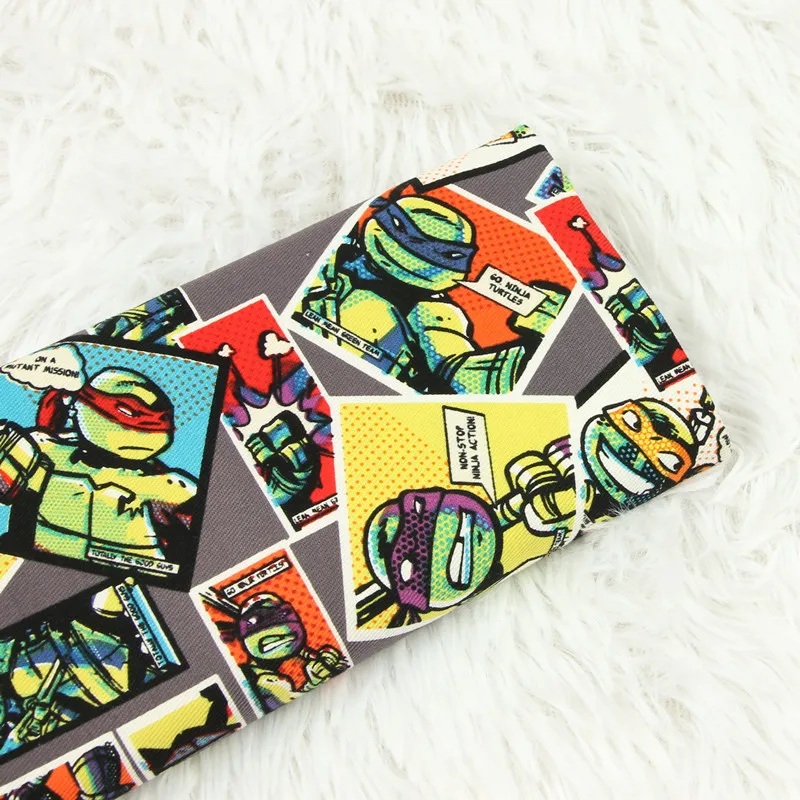 

half meter thin twill 100% cotton cartoon print handmade DIY garment material T657