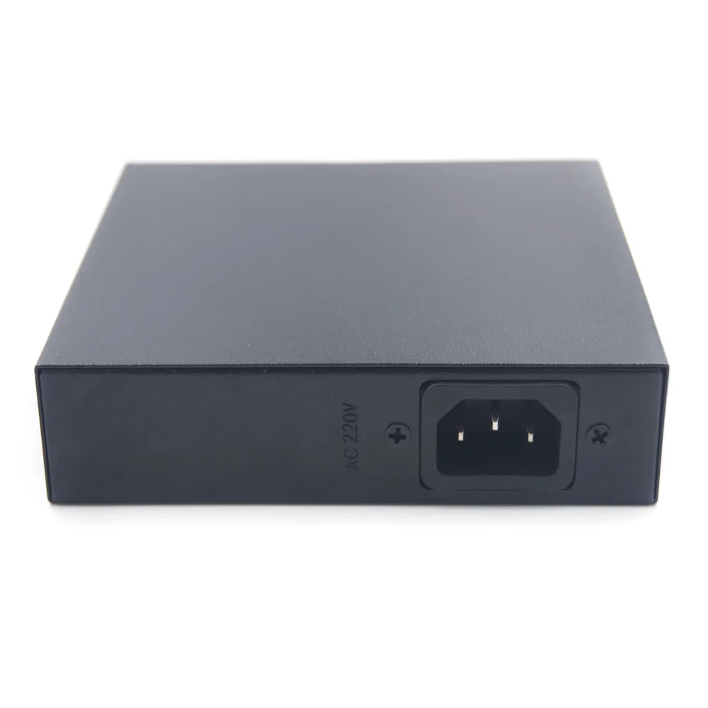 4 порта PoE коммутатор с 2 Ethernet Uplink, быстрый Ethernet неуправляемый 4 PoE порта 60 Вт 802.3af совместимый для сети IP камеры NVR